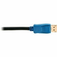 thumbnail image 4 of Eaton Tripp Lite Series DisplayPort Cable with Latching Connectors (M/M), 8K 60 Hz, HDR, HBR3, 4:4:4, HDCP 2.2, 25 ft. (7.6 m), Black, 4 of 5