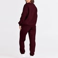 thumbnail image 7 of Plus Size 2pcs Outfits for Women Clearance Women's Fashion Casual Color Oversized Sleeve Lounge Sets Casual Tops And Pants 2 Piece Outfits Sweatsuit, 7 of 7