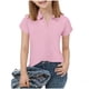 thumbnail image 3 of Top de Manga Corta para Niños Rayas Botón Arriba Camiseta Casual Suéter Algodón Mezcla Blusa Medio a Grande Verano, 3 of 7