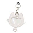 thumbnail image 3 of lionlar Pet Hair Storage Keychain Commemorative Pet Memorial Gift PU Leather Keyring White, 3 of 9