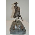 thumbnail image 5 of Cowboy, a Frederic Remington Replica Bronze Statue - Size: 14"L x 8"W x 13"H., 5 of 11