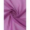 thumbnail image 5 of INSPIRE CHIC Women's Semi Sheer Tops Elegant 3/4 Sleeves Cardigan Bolero Shrug Rose Purple 2XL, 5 of 6