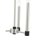 thumbnail image 7 of 3 Light Brushed Nickel Chandelier with Steel base material, 7 of 7