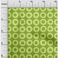thumbnail image 2 of oneOone Cotton Cambric Light Green Fabric Geometric Dress Material Fabric Print Fabric By The Yard 56 Inch Wide, 2 of 5