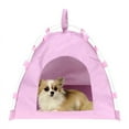 thumbnail image 2 of Self-Warming Comfortable Triangle Cat Bed Portable Folding Pet Tent, 2 of 3