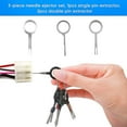thumbnail image 4 of 82pcs Terminal Extractor Removal Tool Kit Depinning Key Tool Set compatible Car Household Devices, Tool Wi, 4 of 5