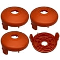 thumbnail image 1 of 4Pcs For Gardena Turbotrimmer Smallcut Lawn Trimmer Plastic Replacement Spool Cap, 05329-20, 1 of 5