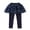 Blue, variant on MIXUE Baby Girls Pants Children'S Leggings Flowers Prints Trousers Two Culottes Spring Autumn Shaggy Yarn Skirt Holiday Wear,Black,18-24 Months