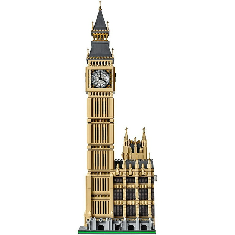 forfremmelse snack bungee jump LEGO Creator Expert Big Ben 10253 Building Set (4,163 Pieces) - Walmart.com