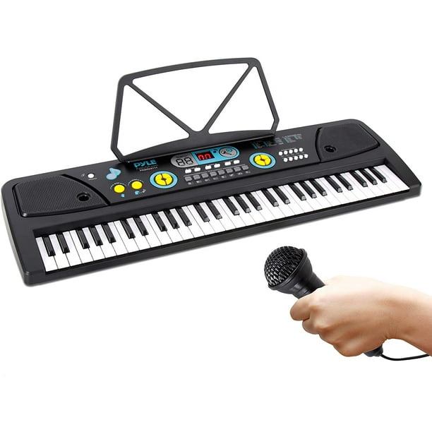 Synthétiseur de clavier de piano professionnel pour enfants, contrôleur  midi numérique, 61 touches, instruments de musique