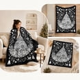 thumbnail image 4 of Christmas DIY Coloring Throw Blanket, Flannel Xmas Pattern Blanket for Kids Adults Home Decor, 4 of 7