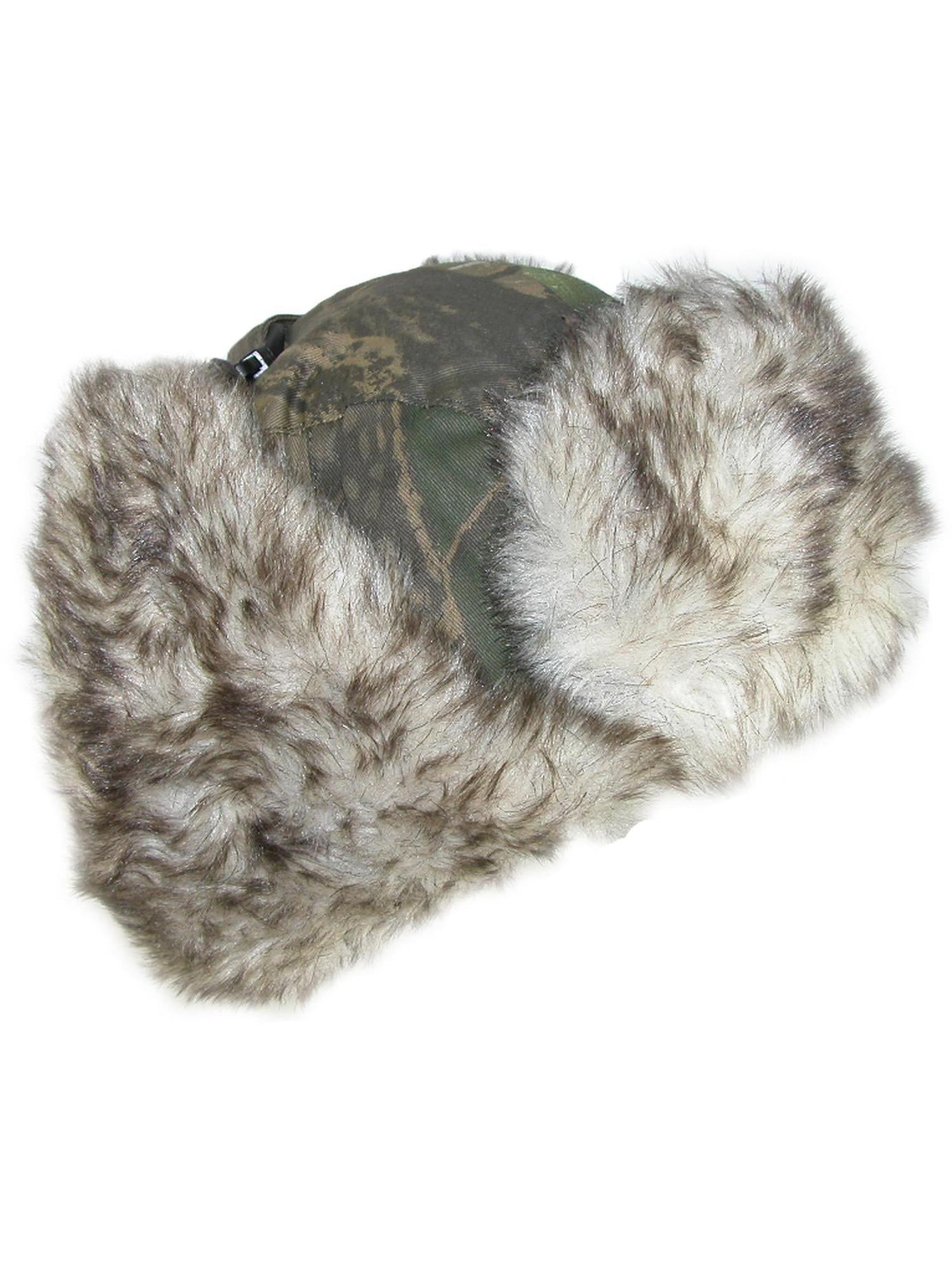 CTM Camo Winter Aviator Hat with Ear Flaps Men Walmart