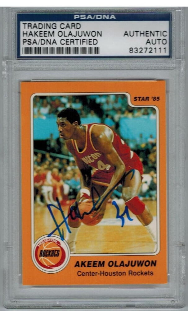 olajuwon rookie card