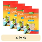 (4 pack) Wild Harvest Daily Blend Bird Food for Parakeet, Canary & Finch, 2 lb