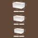 thumbnail image 3 of Plastic Organizer Box Transparent Portable Tool Box Multipurpose Electrician Drill Tool Storage Box Hardware Tool Case Large, 3 of 4