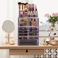 thumbnail image 4 of Sorbus Cosmetic Makeup and Jewelry Storage Case Tower Display Organizer - Spacious Design - Great for Bathroom, Dresser, Vanity and Countertop (Purple), 4 of 7