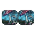 thumbnail image 7 of Kll Fantasy Mushrooms Windshield Sun Shade 2-Piece Foldable Car Front Window Sunshade For Most Sedans Suv Truck- Medium, 7 of 7