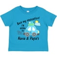 thumbnail image 3 of Inktastic Book My Reservation I'm Going to Nana and Papa's Boys or Girls Toddler T-Shirt, 3 of 5