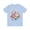 Baby Blue, variant on Graphic Tee Barcelona Style Unisex Jersey Short Sleeve Vintage Inspired Casual Wear