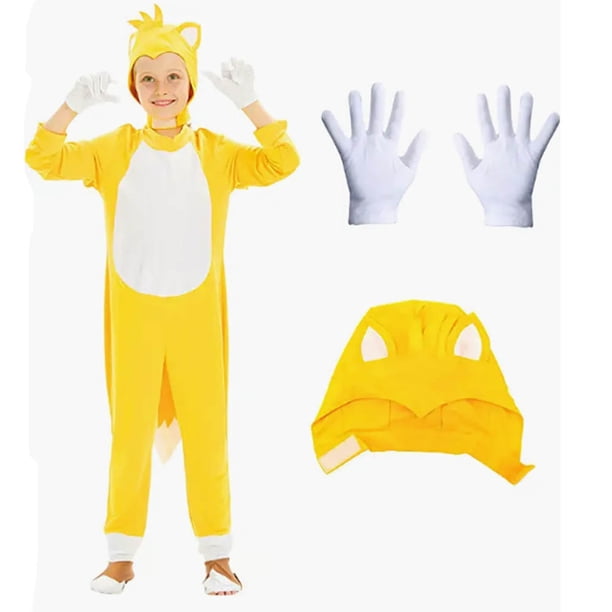Cartoon Costumes for Kids Cosplay Sonic The Hedgehog Jumpsuit with
