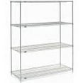 thumbnail image 4 of Global Industrial 24547Z 54 x 24 x 74 in. Nexel Poly-Z-Brite Wire Shelving, Clear, 4 of 4