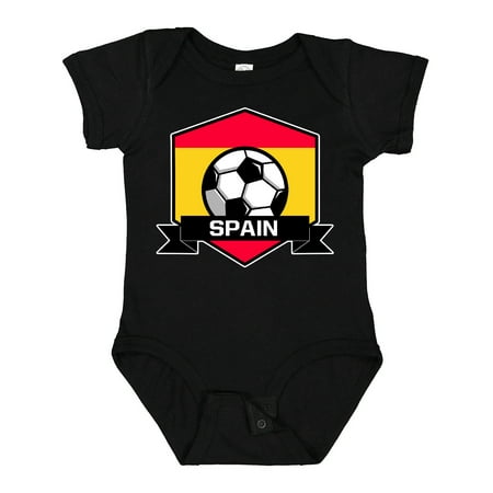 

Inktastic Soccer Spain Flag Banner Gift Baby Boy or Baby Girl Bodysuit