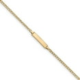 thumbnail image 1 of 14K Yellow Gold bracelet ID Link, 5.5 in 4.5 mm 2.2, 1 of 3