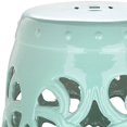 thumbnail image 5 of Safavieh Imperial Vine Ceramic Decorative Garden Stool, Light Blue, 5 of 5