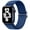 Cold Ocean blue, variant on Compatible with Apple Watch Series 9 Band 41mm 45mm,Sport Nylon Woven Strap for iWatch series 8 7 6 5 4 3 2 1 SE Women Men Solo Loop Watch Band