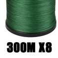 thumbnail image 1 of Ligne de Pêche Tressée Spectra pe X8 300m Super Résistante 10LB-80LB Ligne de Pêche Multifilament Ligne de Pêche à la Carpe Ligne pesca Verte 8 Brins 50LB 4.0, 1 of 6