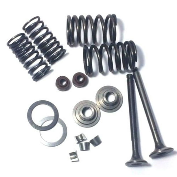New Honda 50cc Valve Set Intake Exhaust Valves Springs Z50 New Honda 50cc Valve Set Intake Exhaust Valves Springs Z50