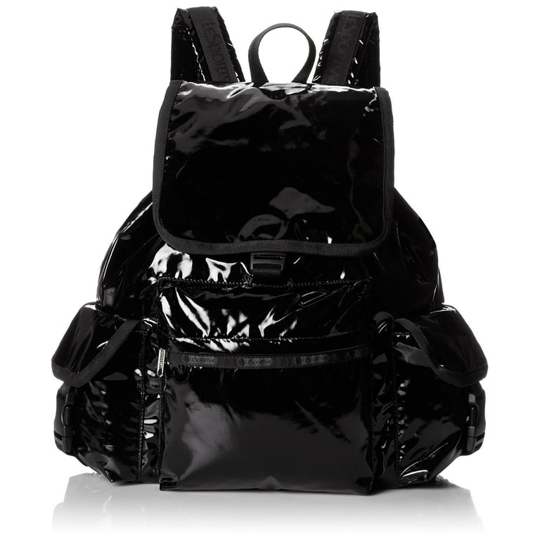 Voyager Backpack Black Patent Walmart