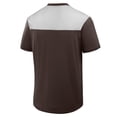 thumbnail image 3 of Men's Fanatics Brown San Diego Padres Walk Off V-Neck T-Shirt, 3 of 3