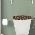 thumbnail image 2 of ZIATUBLE Mushroom Pumpkins Toilet Tank Lid Covers Dustproof Toilet Tank Top Cover Universal Toilet Tank Lids Easy to Install Toilet Tank Lid Replacement Kit Decorative Accessories, 2 of 5