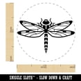 thumbnail image 2 of Dazzling Dragonfly Dasher Darner Insect Self-Inking Rubber Stamp Ink Stamper - Black Ink - Large 1-1/2 Inch, 2 of 7