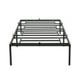 thumbnail image 7 of Topcobe 14" Twin Size Bed Frame, Heavy Duty Bedroom Metal Platform Bed Frame Mattress Foundation, Easy Assembly, Black, 7 of 7