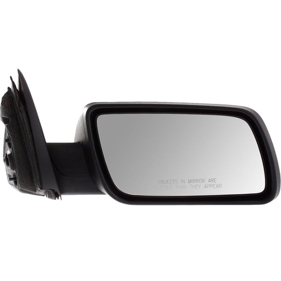MIRROR Compatible For 2009-2012 Ford Flex Right Passenger Power Glass Textured Black
