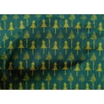 thumbnail image 4 of oneOone Cotton Poplin Fabric Floral & Flying Swan Block Printed Fabric 1 Yard 42 Inch Wide, 4 of 4