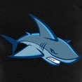 thumbnail image 3 of CafePress - Shark Women's Dark Pajamas - Women's Short Sleeve Print T-Shirt and Pants Dark Cotton Pajama Set, 3 of 7