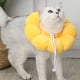 thumbnail image 5 of ColoMX Mascota Cono cómodo ajustable Recuperación suave Collar de cono de flor solar de gato protector, 5 of 8