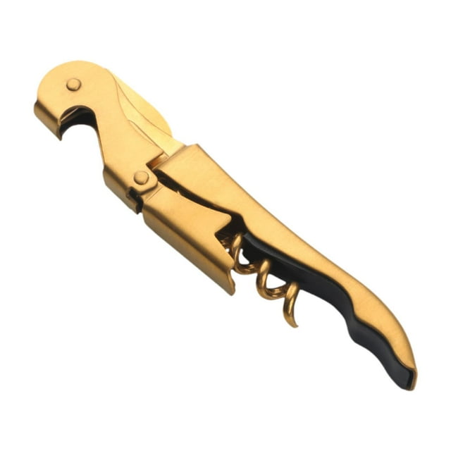 Siruishop Red Wine Bottle Opener Multiuse Cork Remover for Restaurant Household Hiking Gold