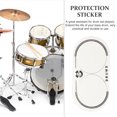 thumbnail image 4 of MasteelfCA Patch de Tambour Double Marche Autocollant de Remplacement pour Percussion de Tambour, 4 of 7