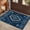 Blue, variant on Bleum Cade Area Rugs for Living Room 8x10,Boho Sun Rugs, Washable Area Rugs for Bedroom,Low Pile Anti Slip Durable Carpet for Dining Room