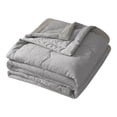 thumbnail image 2 of Btomtd Solid Color Summer Quilt, Breathable Cooling Blanket for Bedroom & Dormitory, Washable Lightweight Comforter, 59" x 79" (Gray), 2 of 6