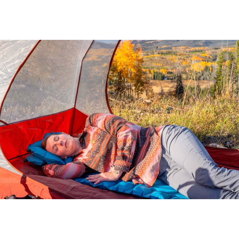 Klymit Static V Base Camping Sleeping Pad Inflatable Mattress for