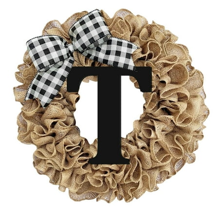 Wreath Clearance! Unique Last Name Year Round Front Door Wreath With Bow Welcome Sign Garland Creative 26 Letter Farmhouse Wreath For Front Door Spring All Seasons Outside Hanger Decor Gift Wreath Clearance! Unique Last Name Year Round Front Door Wreath With Bow Welcome Sign Garland Creative 26 Letter Farmhouse Wreath For Front Door Spring All Seasons Outside Hanger Decor Gift