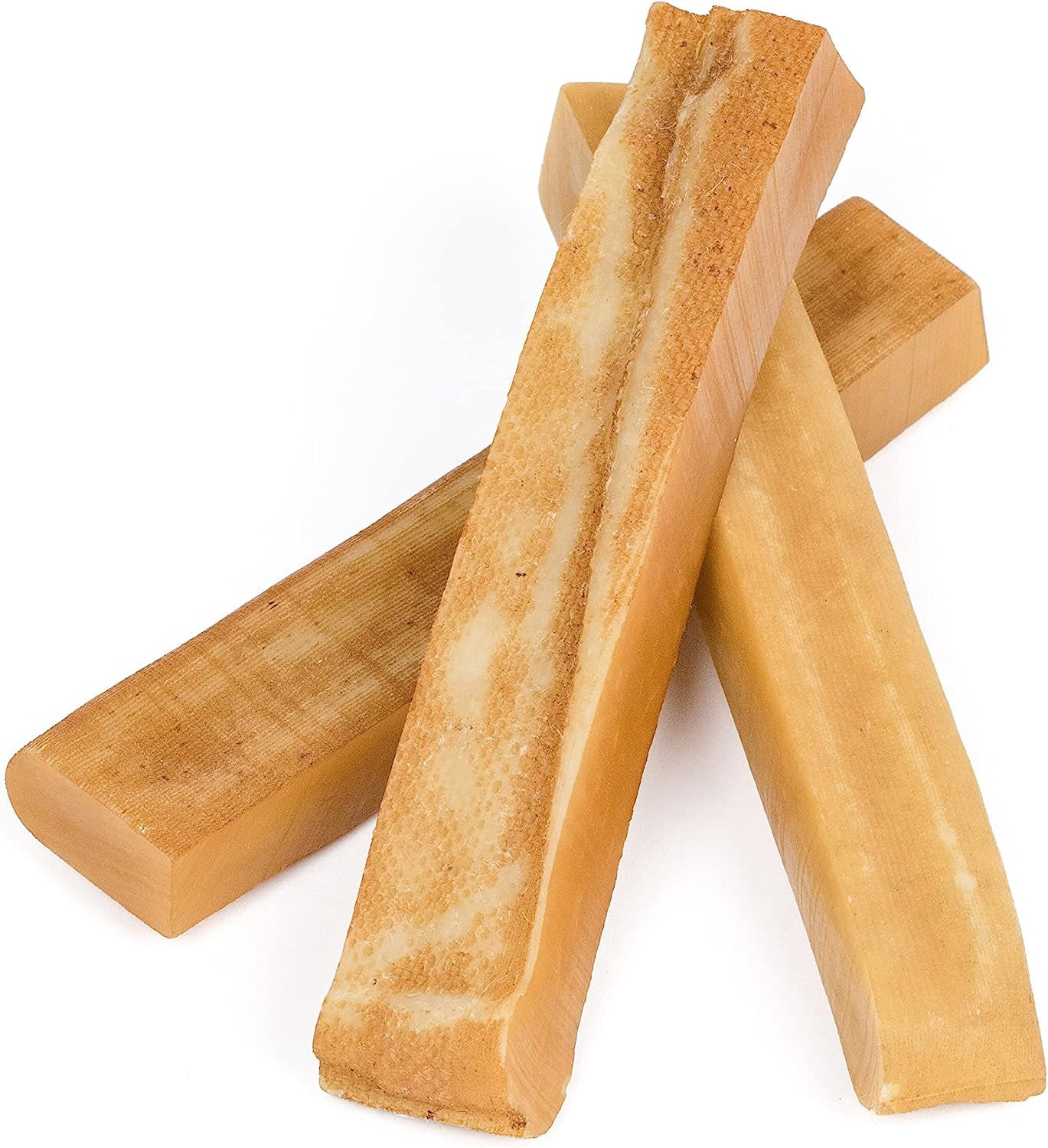 peaksNpaws: Yak Cheese Dog Treats - Natural Yak Chews from Himalayan Mountains - for Aggressive Chewers - Large, Value Pack 3 Chews - Grain Free, Lactose Free - Easily Digestible