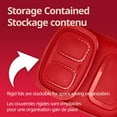 thumbnail image 3 of Rubbermaid 5.26-Cup EasyStore Rectangle Food Container with Lid, 3 of 8