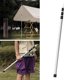 thumbnail image 1 of Outdoor Camping Pole Aluminum Alloy Adjustable Tent Support Rods Hiking Backpacking Beach Shelter Tarp Awning Pole He Qiyong unisex, 1 of 2