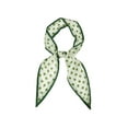 thumbnail image 1 of INSPIRE CHIC Foulards Fines pour Femmes Motif Feuille Bandeau Vert, 1 of 6
